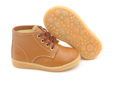 Ghete copii Lui Shoes, cod 3G1980, seria BABY, maro, piele naturala