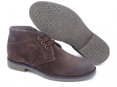 Botine barbati Lui Shoes, cod 1B4, seria TORO, maro inchis, piele naturala