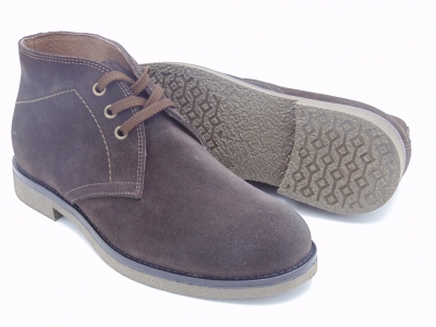 Botine barbati Lui Shoes, cod 1B11, seria TORO, maro inchis, piele naturala