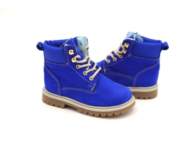 Ghete copii LM, cod 3G2007, seria TIMMY, albastru, piele naturala