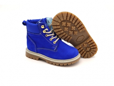 Ghete copii LM, cod 3G2007, seria TIMMY, albastru, piele naturala