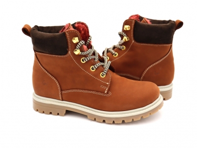 Ghete copii Lui Shoes, cod 3G2013, seria TIMMY, maro inchis, piele naturala