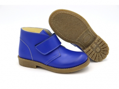 Ghete copii Lui Shoes, cod 3G2040, seria CREP SKY, albastru, piele naturala