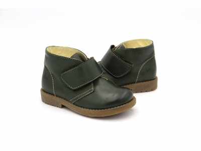 Ghete copii Lui Shoes, cod 3G2042, seria CREP SKY, olive, piele naturala