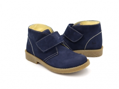 Ghete copii Lui Shoes, cod 3G2046, seria CREP SKY, bleumarin, piele naturala