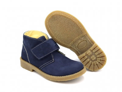 Ghete copii Lui Shoes, cod 3G2046, seria CREP SKY, bleumarin, piele naturala