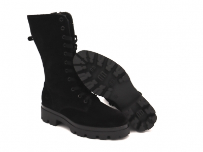 Ghete femei Lui Shoes, cod 2G909, seria SESA, negru, piele naturala