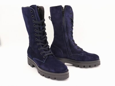 Ghete femei Lui Shoes, cod 2G913, seria SESA, bleumarin, piele naturala