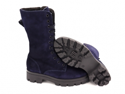 Ghete femei Lui Shoes, cod 2G913, seria SESA, bleumarin, piele naturala