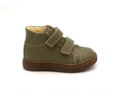 Pantofi sport copii Lui Shoes, cod 3A735, seria HEART S, olive, piele naturala