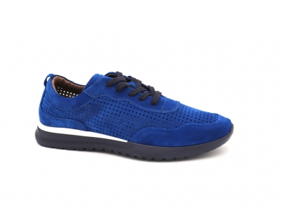 Pantofi sport barbati Lui Shoes, cod 1A727, seria ONDA, albastru, piele naturala