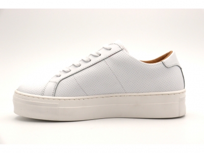 Pantofi sport femei Lui Shoes, cod 2A378, seria KR, alb, piele naturala