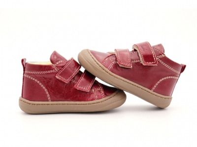 Pantofi sport copii Lui Shoes, cod 3A762, seria PRIMO S, bordo, piele naturala