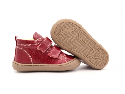 Pantofi sport copii Lui Shoes, cod 3A762, seria PRIMO S, bordo, piele naturala