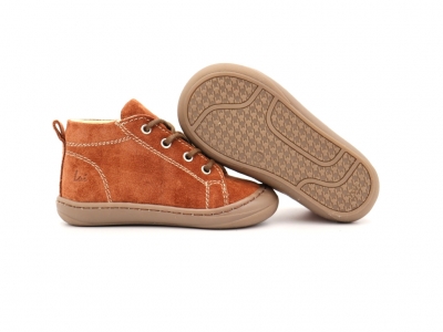 Pantofi sport copii Lui Shoes, cod 3A770, seria PRIMO, maro deschis, piele naturala