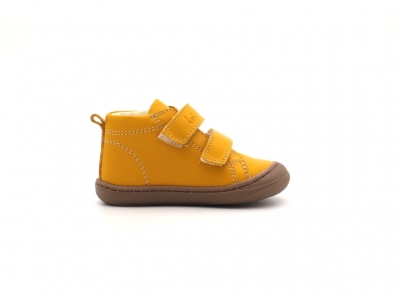 Pantofi sport copii Lui Shoes, cod 3A779, seria PRIMO S, galben, piele naturala