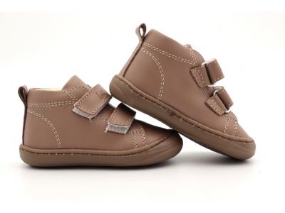 Pantofi sport copii Lui Shoes, cod 3A796, seria PRIMO S, bej, piele naturala