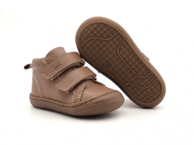 Pantofi sport copii Lui Shoes, cod 3A796, seria PRIMO S, bej, piele naturala