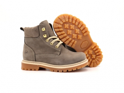 Ghete copii Lui Shoes, cod 3G2140, seria TIMMY, bej, piele naturala