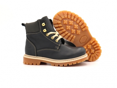 Ghete copii Lui Shoes, cod 3G2141, seria TIMMY, gri, piele naturala