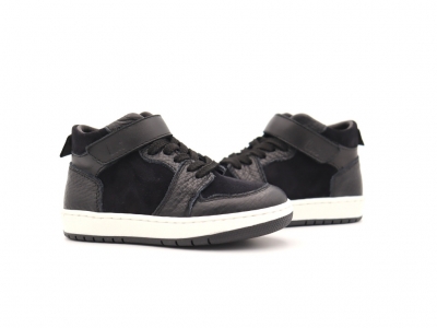 Pantofi sport copii Lui Shoes, cod 3A801, seria MEXX, negru, piele naturala