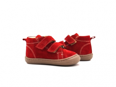 Pantofi sport copii Lui Shoes, cod 3A805, seria PRIMO S, rosu, piele naturala