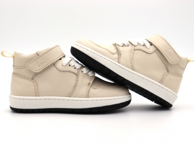 Pantofi sport copii Lui Shoes, cod 3A810, seria MEXX, crem, piele naturala