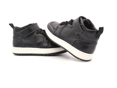 Pantofi sport copii Lui Shoes, cod 3A824, seria MEXX, negru, piele naturala