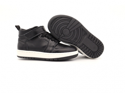 Pantofi sport copii Lui Shoes, cod 3A824, seria MEXX, negru, piele naturala