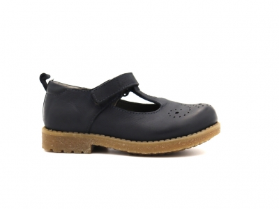 Pantofi copii Lui Shoes, cod 3P49, seria SARA, bleumarin, piele naturala