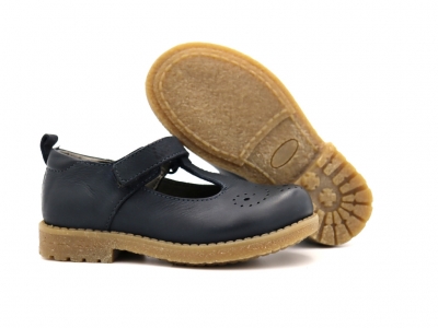 Pantofi copii Lui Shoes, cod 3P49, seria SARA, bleumarin, piele naturala