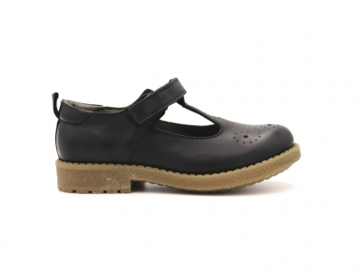 Pantofi copii Lui Shoes, cod 3P51, seria SARA, negru, piele naturala