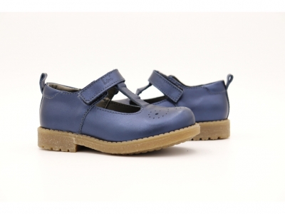Pantofi copii Lui Shoes, cod 3P52, seria SARA, bleumarin, piele naturala