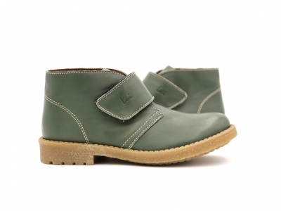 Ghete copii Lui Shoes, cod 3G2164, seria CREP SKY, olive, piele naturala