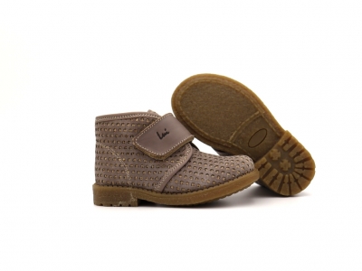 Ghete copii Lui Shoes, cod 3G2191, seria CREP SKY, lavanda, piele naturala