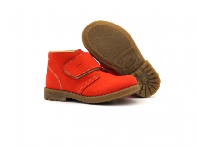 Ghete copii Lui Shoes, cod 3G2199, seria CREP SKY, rosu, piele naturala