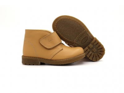 Ghete copii Lui Shoes, cod 3G2206, seria CREP SKY, bej, piele naturala