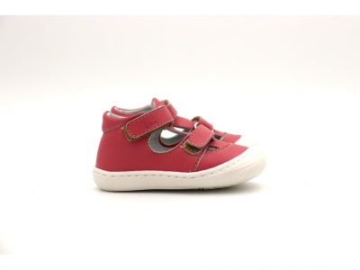 Pantofi sport copii Lui Shoes, cod 3A828, seria NATUR FLEX, roz, piele naturala