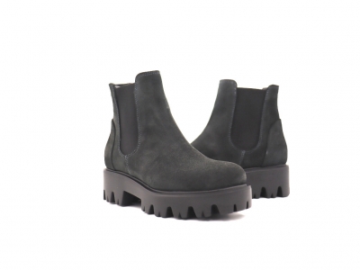 Botine femei Lui Shoes, cod 2B71, seria PEZZO E, gri, piele naturala