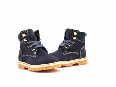 Ghete copii Lui Kids, cod 3G2231, seria TIMMY, bleumarin, piele naturala