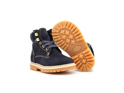 Ghete copii Lui Kids, cod 3G2231, seria TIMMY, bleumarin, piele naturala