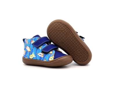 Pantofi sport copii Lui Kids, cod 3A898, seria PRIMO S, bleumarin, piele naturala