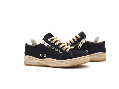 Pantofi sport copii Lui Kids, cod 3A904, seria ZIPPY, bleumarin, piele naturala
