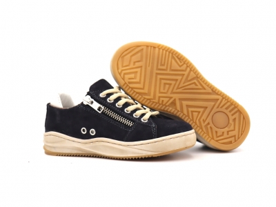 Pantofi sport copii Lui Kids, cod 3A904, seria ZIPPY, bleumarin, piele naturala