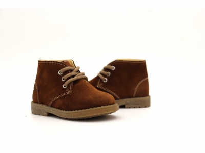 Ghete copii Lui Kids, cod 3G2241, seria CREP, maro, piele naturala