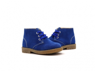 Ghete copii Lui Kids, cod 3G2252, seria CREP, albastru, piele naturala