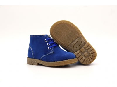 Ghete copii Lui Kids, cod 3G2252, seria CREP, albastru, piele naturala