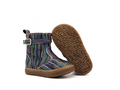 Cizme copii Lui Kids, cod 3C349, seria RITA, multicolor, piele naturala