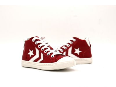 Pantofi sport copii Lui Kids, cod 3A911, seria MEGASTAR, rosu, piele naturala