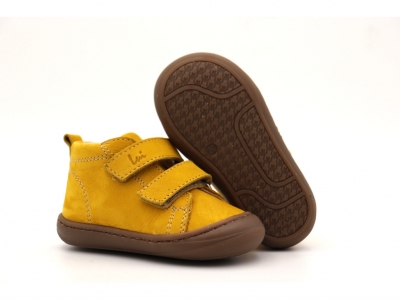 Pantofi sport copii Lui Kids, cod 3A919, seria PRIMO S, galben, piele naturala